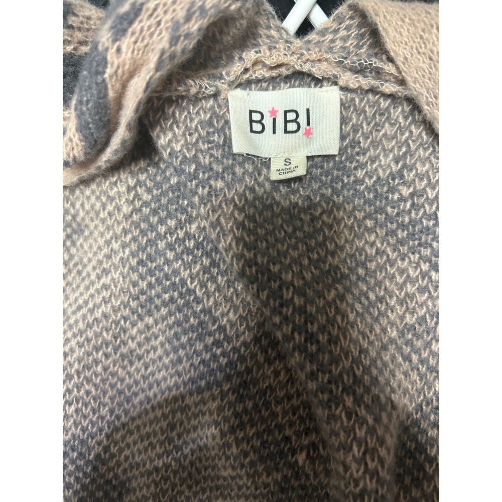 BIBI Women's Geometric Pattern Open Front Cardiga… - image 5